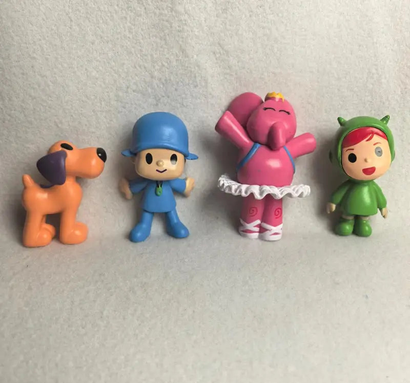 7Pcs Animal Toy Set with Bird, Duck, Elephant & More - Cute PVC Figures