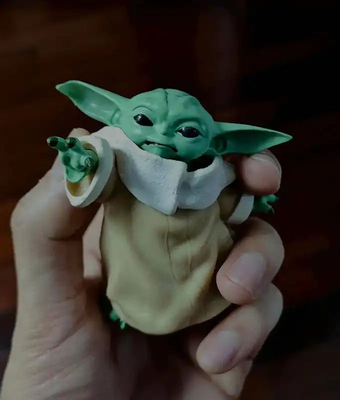 Yoda Anime Action Figure Movable Toy Model for Desktop Decoration & Collectors