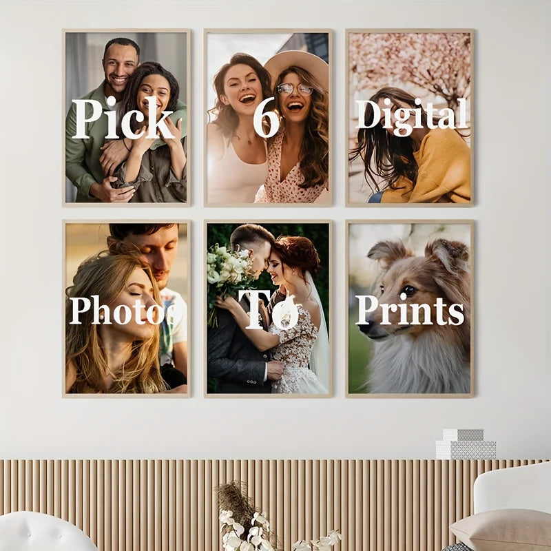 Personalized Canvas Wall Art Prints Set for Home & Family Decor