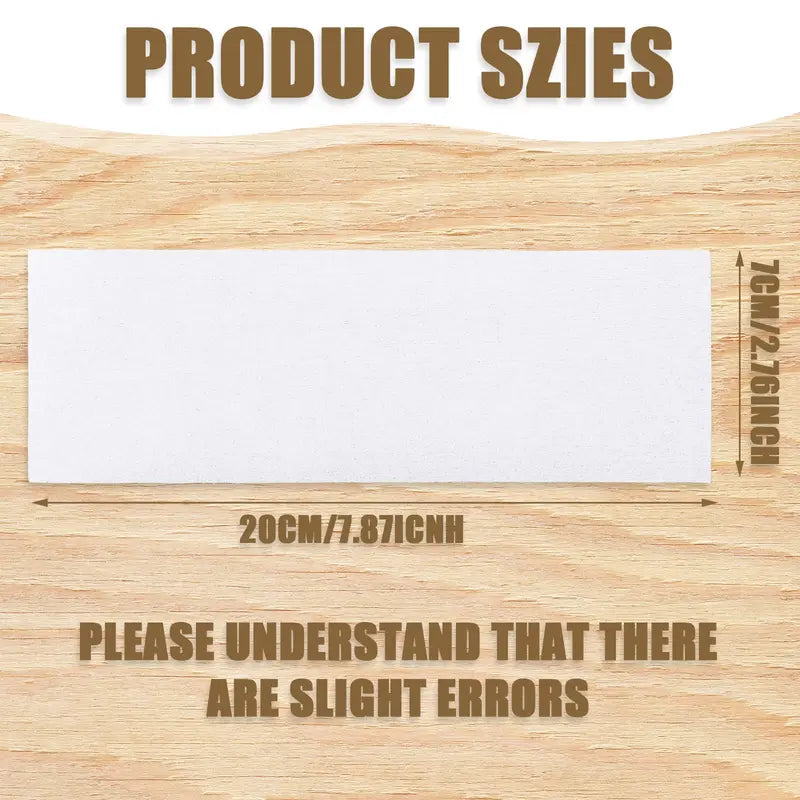 Waxing Body and Facial Hair Removal Strips - Soft Non-Woven Paper, Multiple Colors