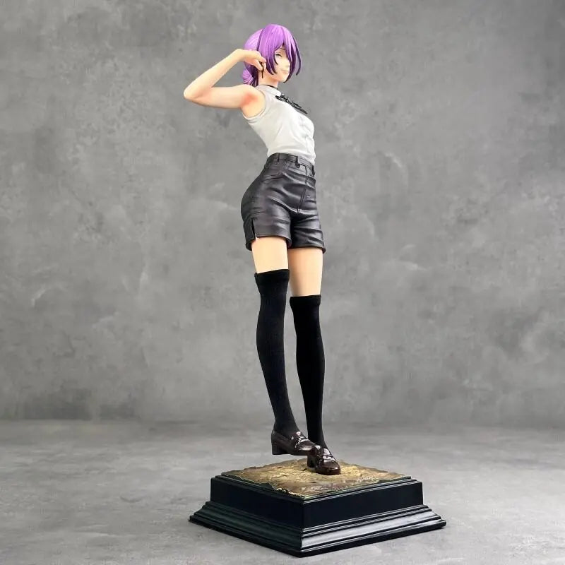 Anime Chainsaw Man Reze Action Figures PVC Toy Collectible Doll Model for Desk Decor