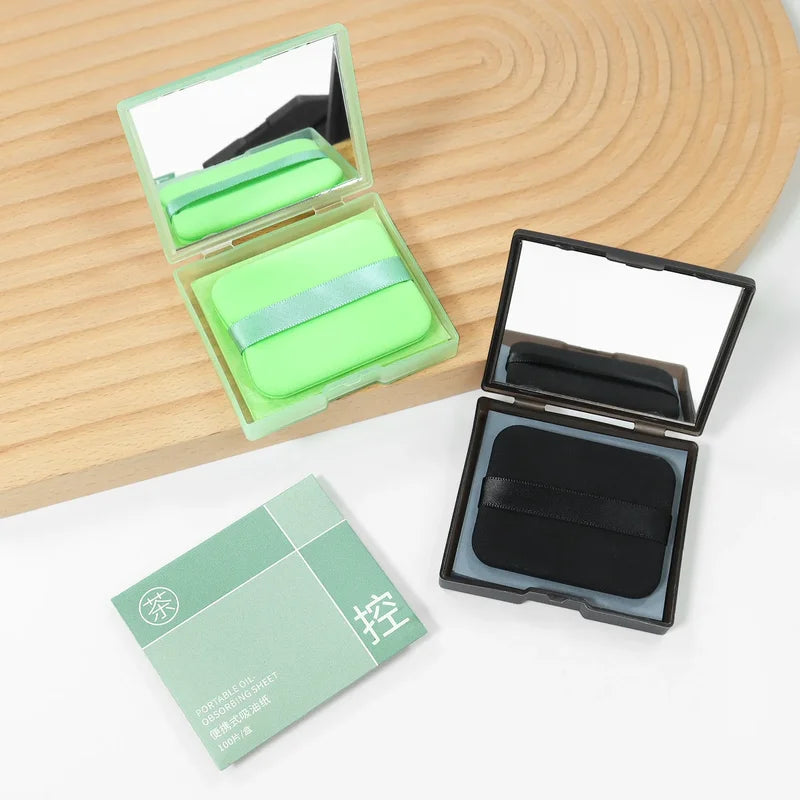 Oil Absorbing Facial Blotting Papers - Portable Summer Face Makeup Refreshing