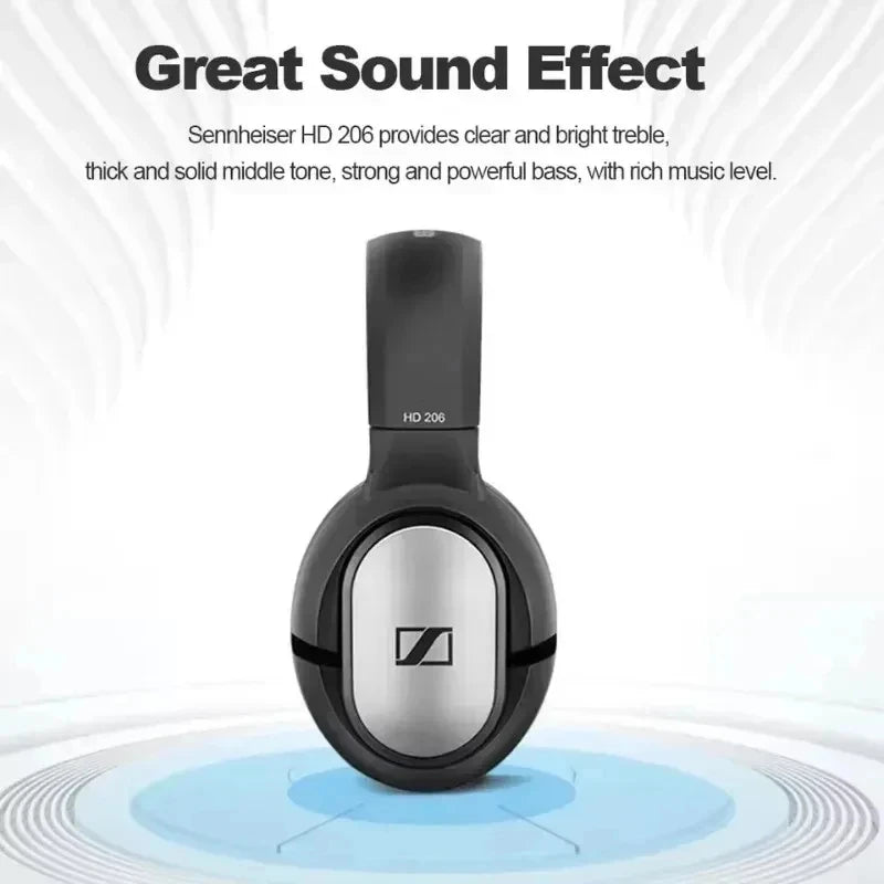 Wired Stereo Headphones with Bass, Clear Sound, 3.5mm/6.3mm Jack, Entry-Level