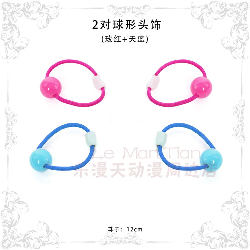 Costume Headwear Prop for Cosplay Halloween - Blue, Pink, White, Black