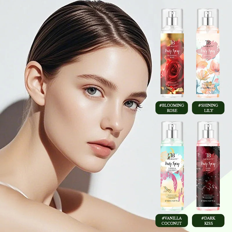Long-Lasting Floral Fruity Body Spray Alcohol-Free - Multiple Colors