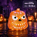 Halloween Pumpkin Stress Ball Squishy Toy Fidget Stress Relief Toy — Soft Elastic Slow Rebound