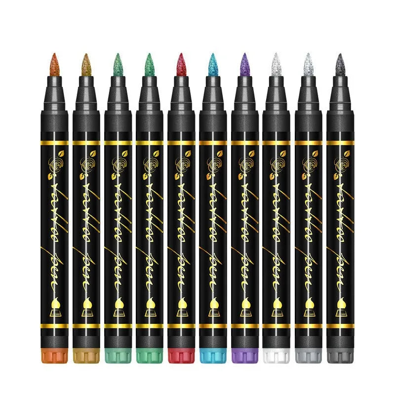 Face Paint Markers Set for Beginners - Non-Toxic Body Art DIY Drawing