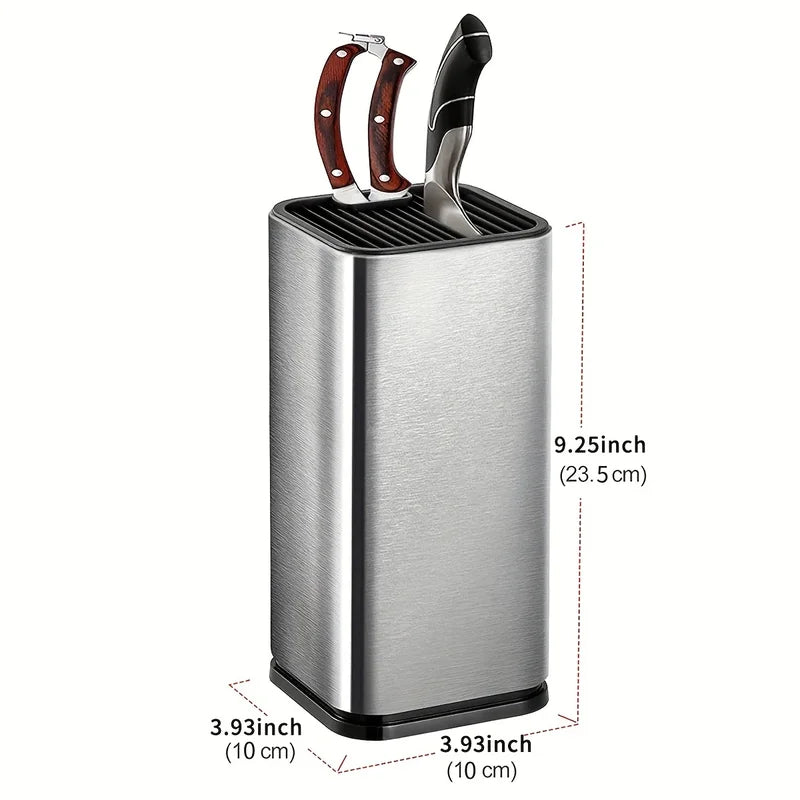 Single Hole Knife Holder Kitchen Storage Rack - Vegetable Knife Organizer