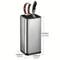 Single Hole Knife Holder Kitchen Storage Rack - Vegetable Knife Organizer