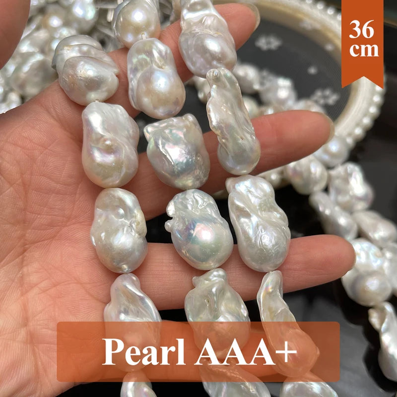 Natural Freshwater Baroque Pearl Beads Irregular Loose Spacer Beads for Jewelry Making