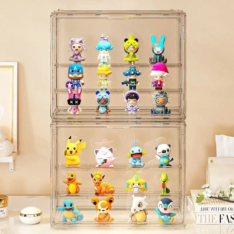 Large Capacity Acrylic Display Rack for Collectibles & Blind Boxes