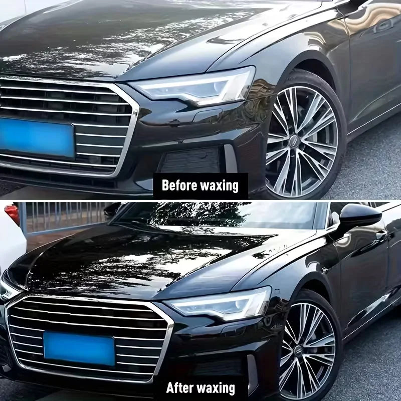 Premium Car Wax for Black Vehicles Deep Gloss Finish Scratch Removal Waterproof Protection