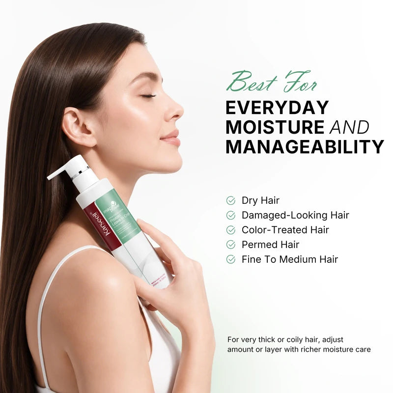 Protein Leave-In Hair Conditioner for All Hair Types - 200ml Repair Treatment