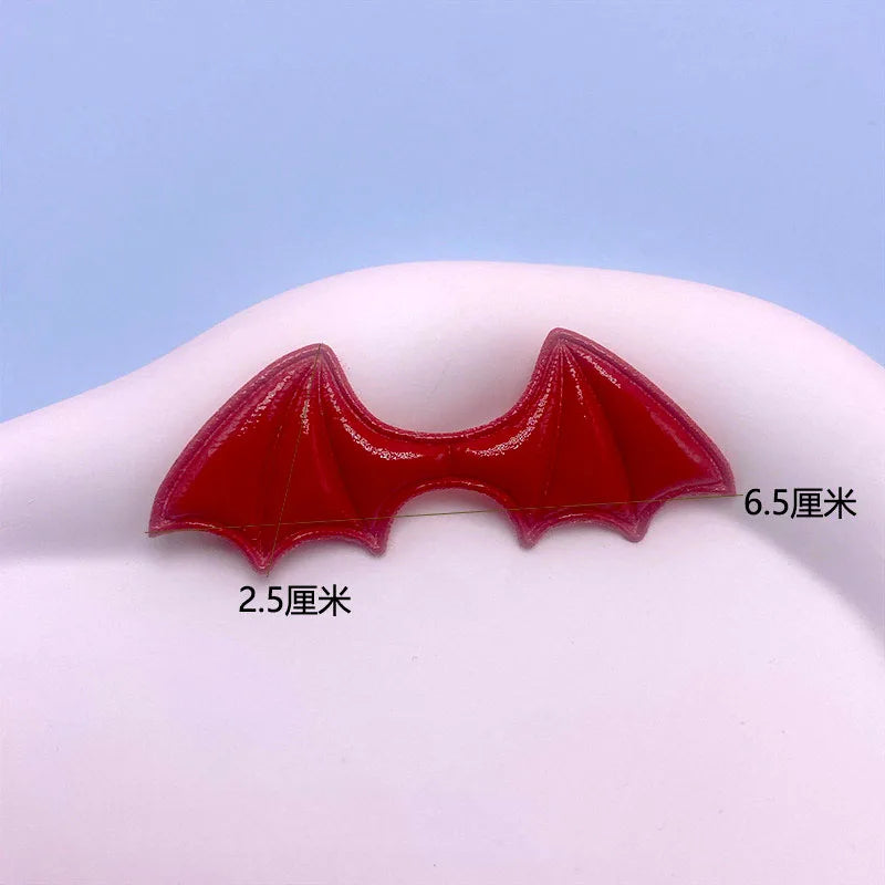 Halloween Devil Bat Wings Handmade Hair Accessories for Costume Decor