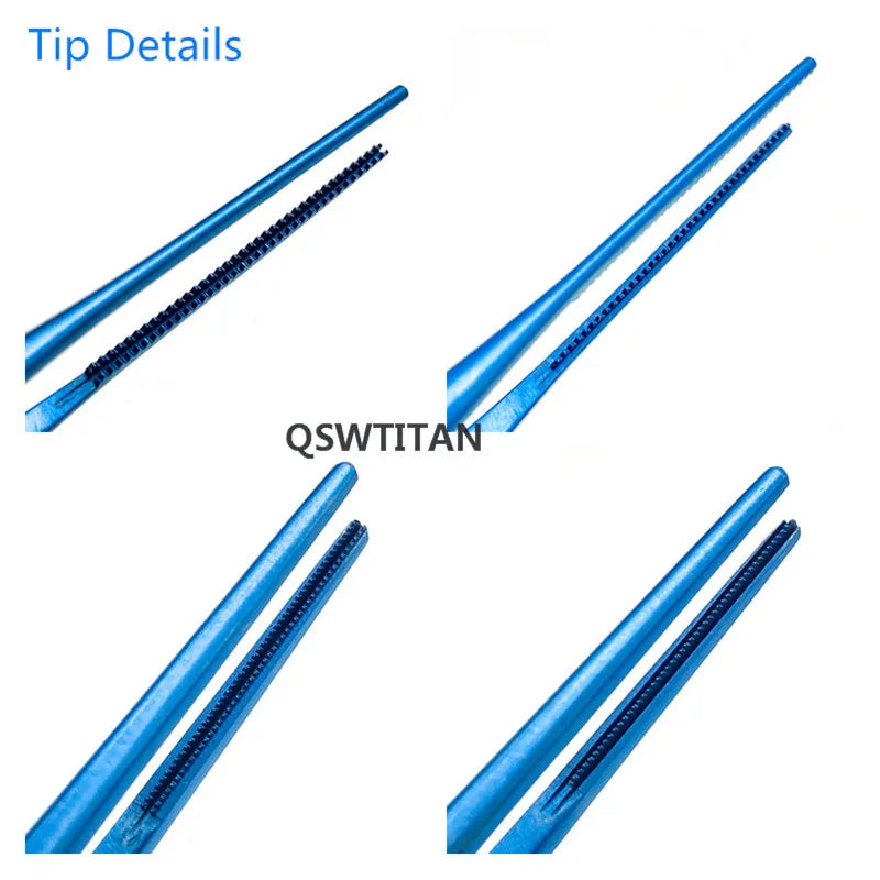 Titanium Vascular Pliers Forceps Cardiac Dissecting Microsurgical Instruments