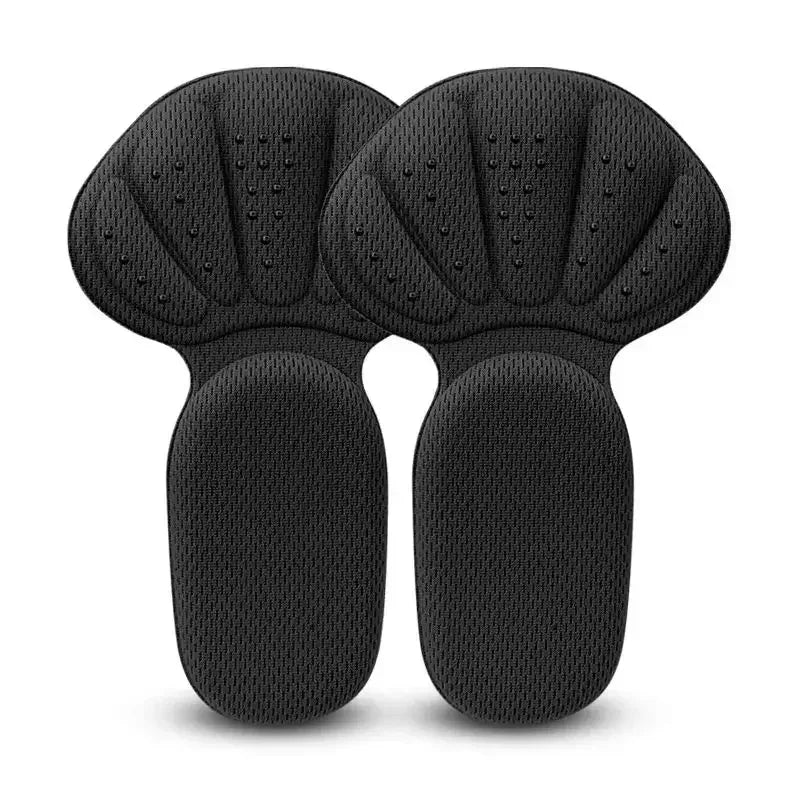 Heel Cushion Shoe Inserts for Heel Pain Relief and Comfort - 2 in 1 Soft Mesh Heel Protectors