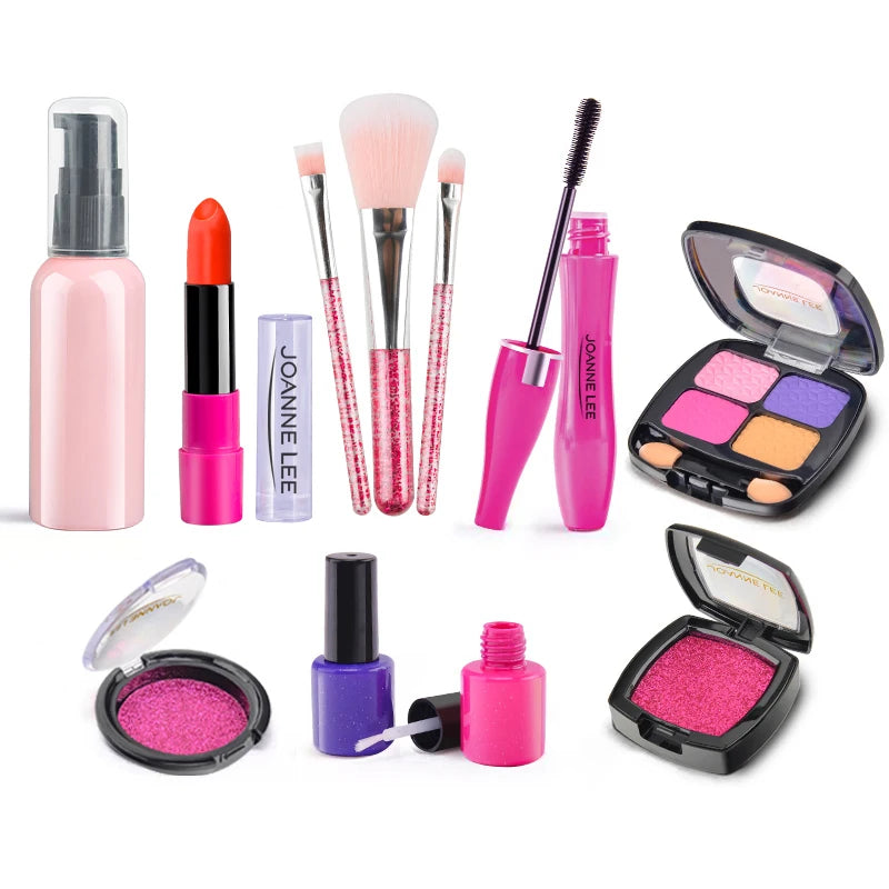 Kids Pretend Makeup Set Educational Toy for Girls Play House Simulation