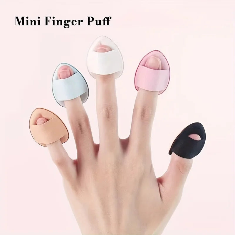 10pcs Makeup Puff Set for Liquid, Powder & Concealer - Color Variants