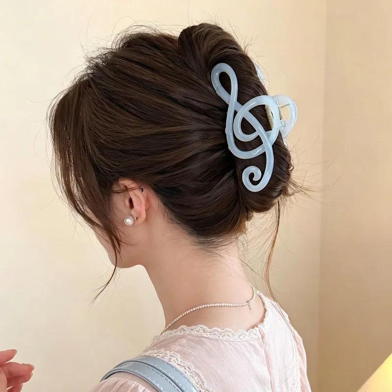 Summer Cool-Style Hair Clip for Women - Half-Up Bun Shark-Shaped Hair Accessory