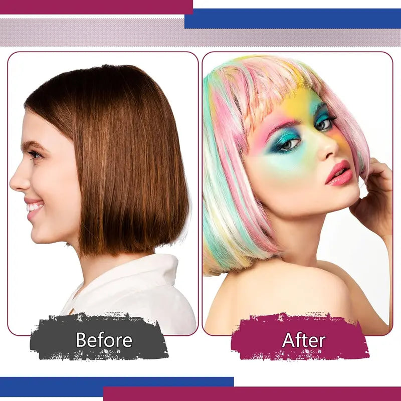 Hair Highlighting Kit with Silicone Pull-Through Cap for Hair Coloring - Unisex