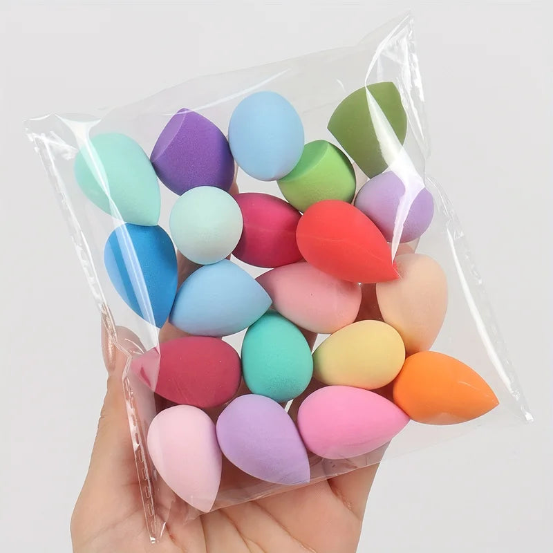 Mini Makeup Sponges Set - Assorted Shapes & Colors, Latex-Free, Multi-Purpose Beauty Tools