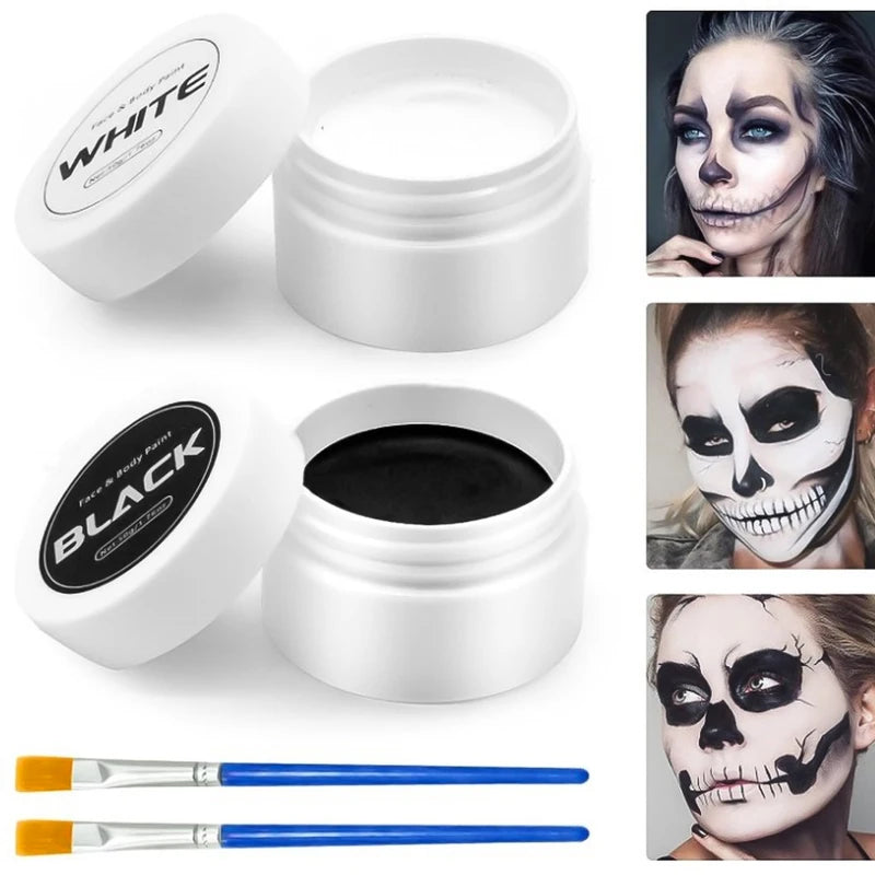 Oil Face & Body Paint Makeup Wheel for Special Effects Halloween Christmas Party