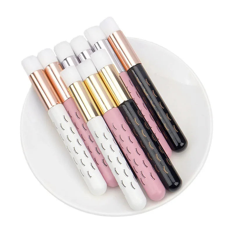 Eyelash & Eyebrow Brush Set for Lash Extensions and Makeup Cleaning - 5/20/50 pcs
