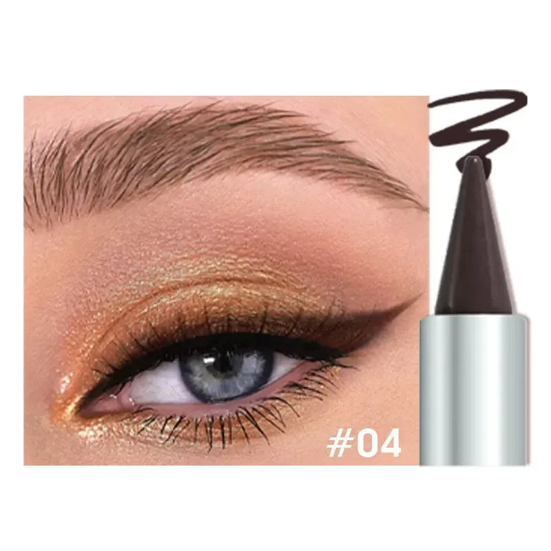 Waterproof Long Lasting Eyeliner Stick - Matte Eyeshadow Gel Pen for Precise Makeup