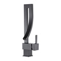 Bathroom Basin Faucet Brass Deck Mount Waterfall Mixer Tap - Hot & Cold Water