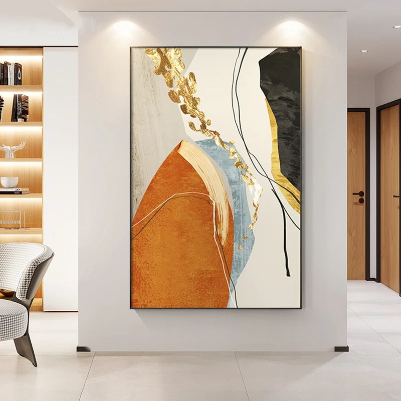 Handmade Oil Painting Canvas Wall Art Abstract Home Decor No Frame