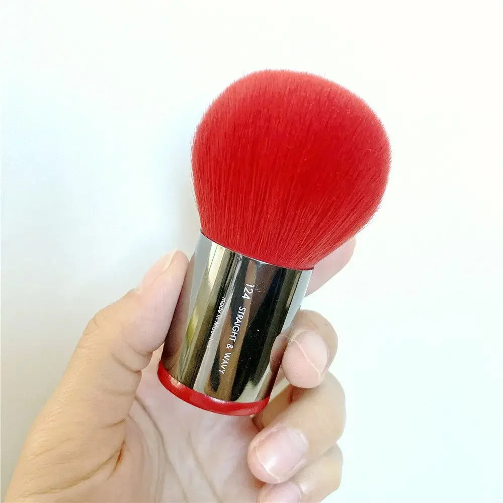 Kabuki Brush Foundation and Powder Makeup Brush Set - Portable Multi-Purpose Face Brush