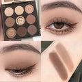 9 Color Eyeshadow Palette - Long-Lasting Shimmer and Matte Earth Tones