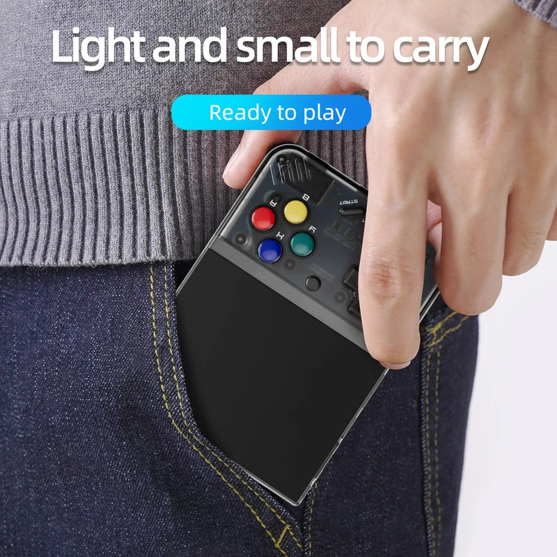 Retro Handheld Game Console with 3.5-Inch IPS Screen and Multi-Emulator Support