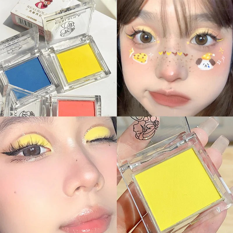 Matte Eyeshadow Palette with 8 Vibrant Colors - High Pigment Face Makeup Set
