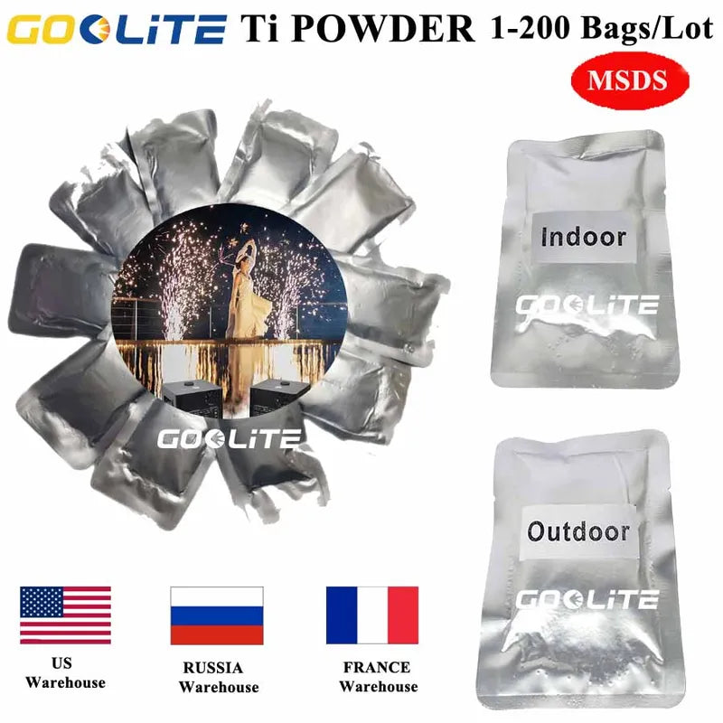 200g Cold Spark Effect Powder for Stage Fireworks & Sparkular Machines - Indoor Outdoor Use