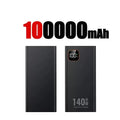 High-Capacity 140W 500000mAh Power Bank Fast Charging Portable Charger for Smartphones