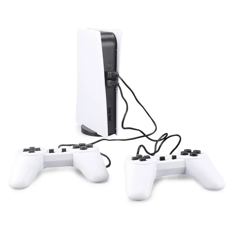 Retro Handheld TV Game Console with 300 Classic Games & Dual Controllers