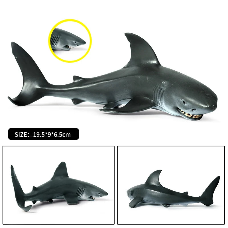 Ocean Animal Sea Life Action Figures Set - Educational Kids Toy, Multiple Colors