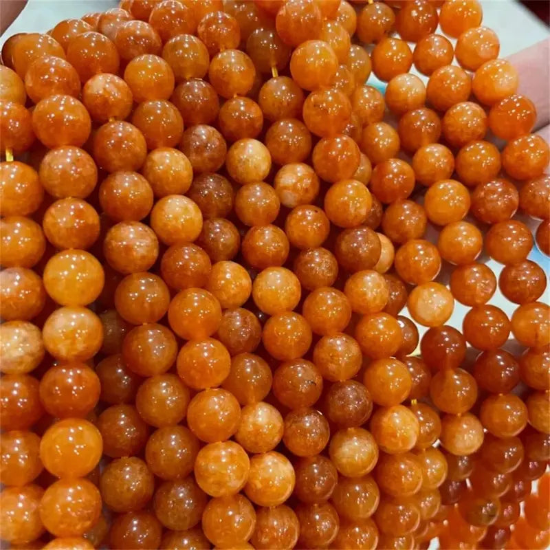 Natural Color Moonlight Sunstone Beads for Jewelry Making 6mm 8mm 10mm - Loose Stones