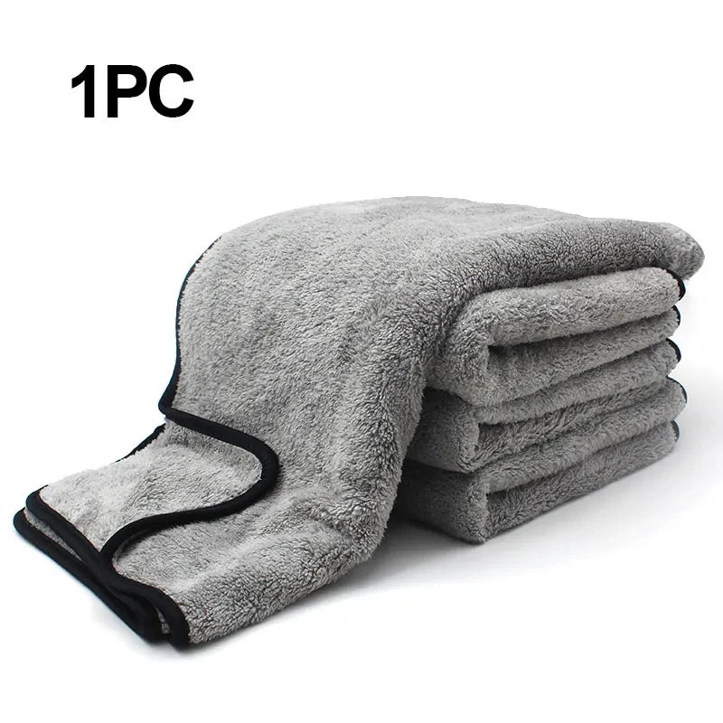 Microfiber Car Wash Towel - Super Absorbent Auto Cleaning Cloth, Thick & Lint-Free
