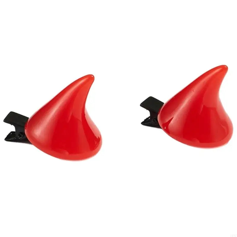 Halloween Devil Horn Hair Clips - Cosplay Party Hair Accessories for Kids & Adults