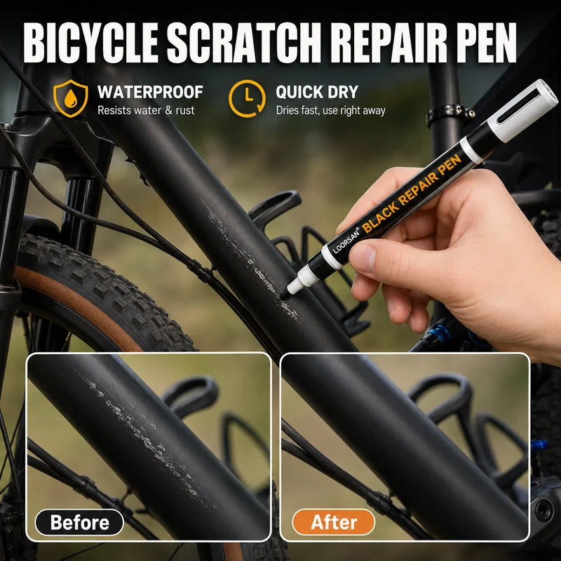 Touch Up Paint Pen Waterproof Scratch Repair Tool for Car Bike Metal Frame