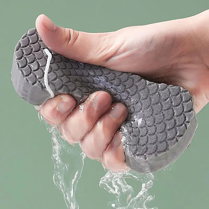 Exfoliating Bath Sponge Set - Soft, Reusable Body Washcloths for Deep Cleansing