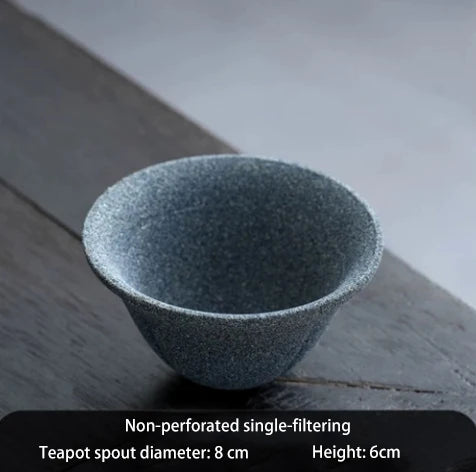 Heat Resistant Ceramic Tea Strainer Set for Brewing Tea and Coffee