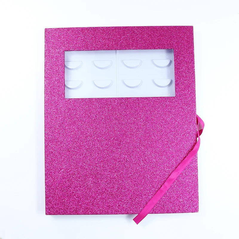 16Pairs Eyelash Packaging Box Bulk Wholesale Lash Book Display Cases