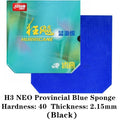 Table Tennis Rubber - Hurricane 3 Neo Provincial Orange & Blue Sponge High-Speed Spin