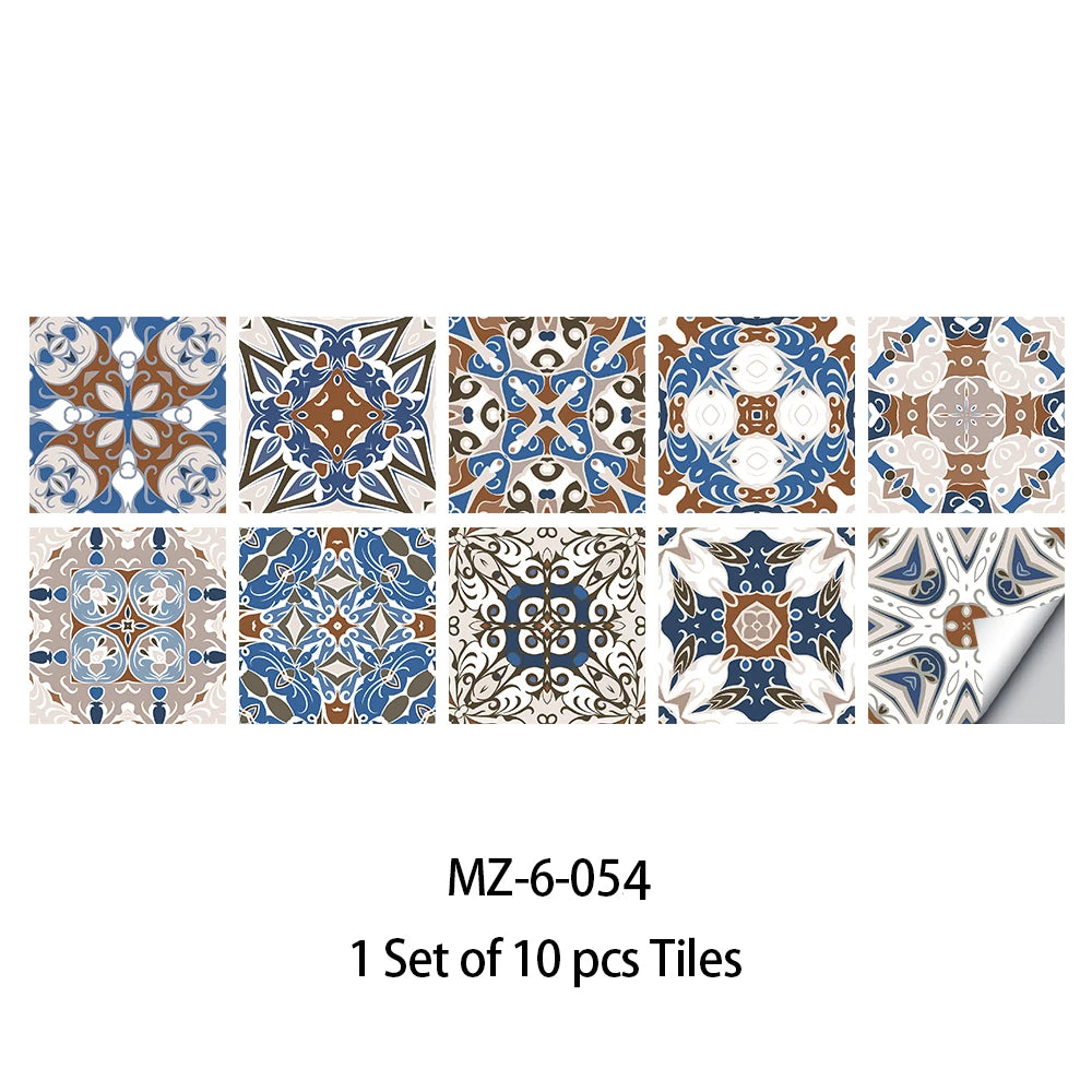 Self-Adhesive Wall Sticker Film for Backsplash & Floor - Matte PVC Decor