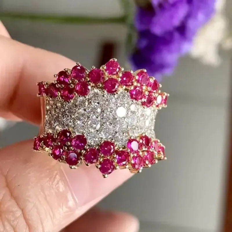 Elegant Vintage Palace Style Women's Ring for Parties & Special Occasions