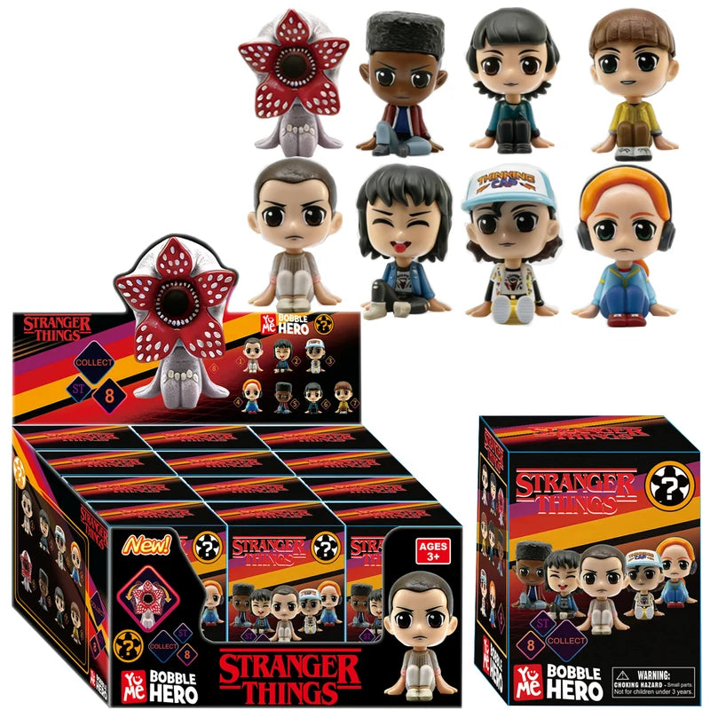 12PCS Stranger TV Figure PVC Toy Set Blind Box Collectible Decor Gift