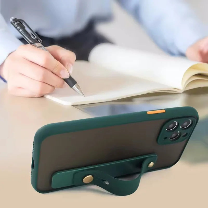 Universal Mobile Phone Ring Holder Stand - Adjustable Desktop Grip for All Phones